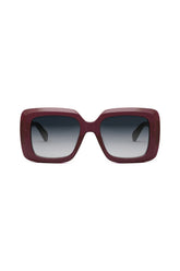 Bold 3 dot Sunglasses Burgundy - Celine