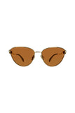 Lanvin Caramel Gold Sunglasses