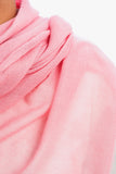 Sensation 100% Cashmere Woven Voile Scarf - Rose Pink