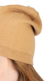 Tom-Tom Cashmere Blend Camel Beanie