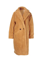 Lauren Teddy Coat Camel