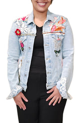Boho Chic Denim Jacket - Missy & Molly