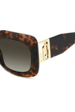 Jimmy Choo  Gaya Sunglasses Havana