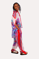 Mandala Shirt Red - Taka