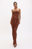 Mook Dress in Terracotta
