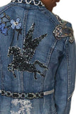 Pegasus Denim Jacket - Missy & Molly