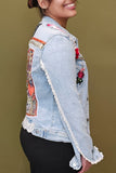 Boho Chic Denim Jacket - Missy & Molly