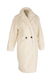 Lauren Faux Shearling Teddy Coat Ivory