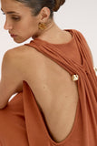 Beatrice Dress Terracotta