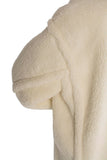 Lauren Faux Shearling Teddy Coat Ivory