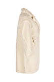 Lauren Faux Shearling Teddy Coat Ivory