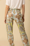 Katie Cargo Pant - Turquoise