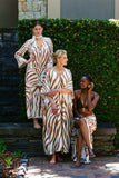 Silk Dress - Quagga- Heidi Steck