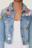 Dragon & Fire Lily Denim Jacket - Missy & Molly