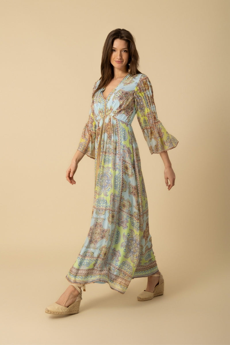 Mara Maxi Dress - Turquoise