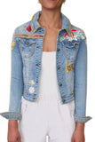 Dragon & Fire Lily Denim Jacket - Missy & Molly