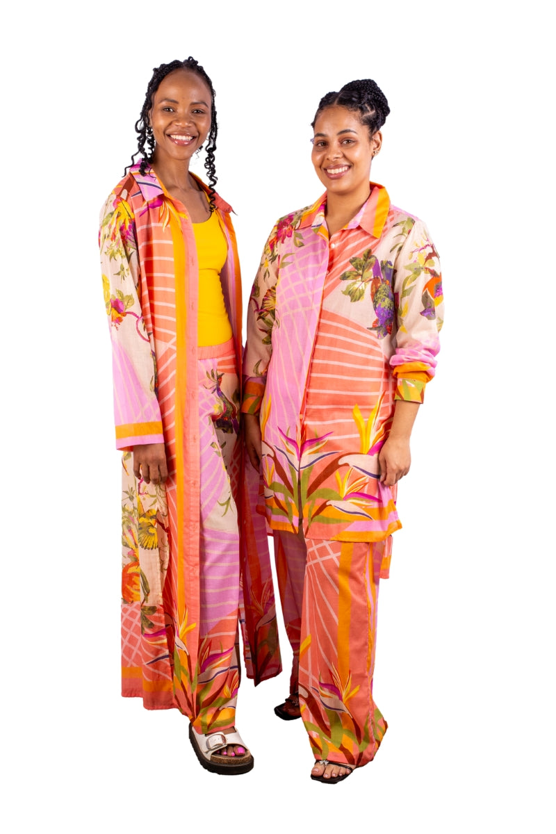 Tropical Bird Rozi Kaftan - Taka