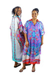 Mandala Kaftan Dress Turquoise  - Taka