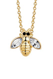 Crystalp Little Bee Pendant with Crystals